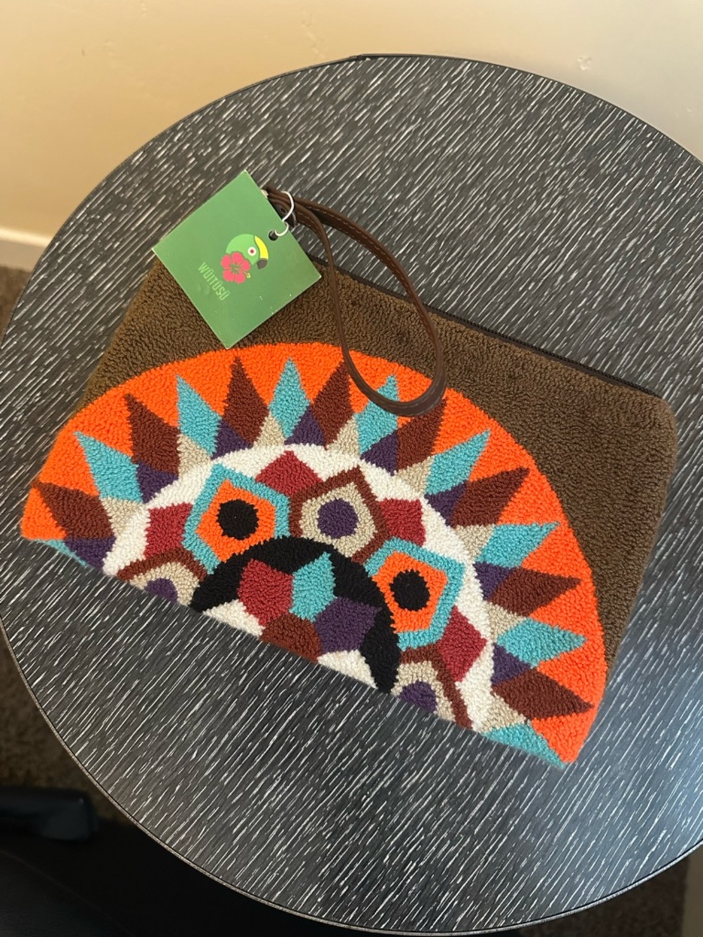Wuitusu Handmade Woven Wristlet NWT